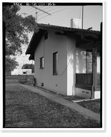 Historic Framed Print, Chollas Heights Naval Radio Transmitting Facility, Married Officer's Quarters, 6410 Zero Road, San Diego, San Diego County, CA - 2,  17-7/8" x 21-7/8"