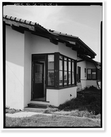 Historic Framed Print, Chollas Heights Naval Radio Transmitting Facility, Married Officer's Quarters, 6410 Zero Road, San Diego, San Diego County, CA - 6,  17-7/8" x 21-7/8"