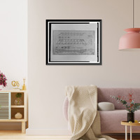 Historic Framed Print, Southern Pacific Railroad Shasta Route, Bridge No. 301.85, Milepost 301.85, Pollard Flat vicinity, Shasta County, CA - 11,  17-7/8" x 21-7/8"