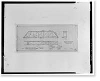 Historic Framed Print, Southern Pacific Railroad Shasta Route, Bridge No. 324.99, Milepost 324.99, Shasta Springs vicinity, Siskiyou County, CA - 11,  17-7/8" x 21-7/8"
