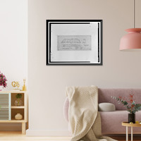 Historic Framed Print, Southern Pacific Railroad Shasta Route, Bridge No. 324.99, Milepost 324.99, Shasta Springs vicinity, Siskiyou County, CA - 11,  17-7/8" x 21-7/8"