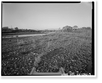 Historic Framed Print, Weidemeyer Bridge, Spanning Thomes Creek at Rawson Road, Corning vicinity, Tehama County, CA - 3,  17-7/8" x 21-7/8"