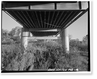 Historic Framed Print, Weidemeyer Bridge, Spanning Thomes Creek at Rawson Road, Corning vicinity, Tehama County, CA - 8,  17-7/8" x 21-7/8"