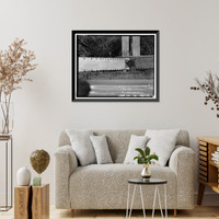 Historic Framed Print, Weidemeyer Bridge, Spanning Thomes Creek at Rawson Road, Corning vicinity, Tehama County, CA - 21,  17-7/8" x 21-7/8"
