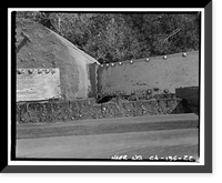 Historic Framed Print, Weidemeyer Bridge, Spanning Thomes Creek at Rawson Road, Corning vicinity, Tehama County, CA - 22,  17-7/8" x 21-7/8"