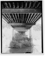 Historic Framed Print, Red Bank Creek Bridge, Spanning Red Bank Creek at Rawson Road, Red Bluff vicinity, Tehama County, CA - 17,  17-7/8" x 21-7/8"