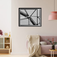 Historic Framed Print, Southern Pacific Railroad Shasta Route, Bridge No. 210.52, Milepost 210.52, Tehama vicinity, Tehama County, CA - 13,  17-7/8" x 21-7/8"