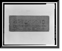Historic Framed Print, Southern Pacific Railroad Shasta Route, Bridge No. 210.52, Milepost 210.52, Tehama vicinity, Tehama County, CA - 15,  17-7/8" x 21-7/8"