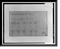 Historic Framed Print, Southern Pacific Railroad Shasta Route, Bridge No. 210.52, Milepost 210.52, Tehama vicinity, Tehama County, CA - 19,  17-7/8" x 21-7/8"