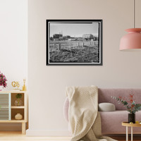 Historic Framed Print, Rocky Mountain Arsenal, Bounded by Ninety-sixth Avenue & Fifty-sixth Avenu, Commerce City, Adams County, CO - 7,  17-7/8" x 21-7/8"