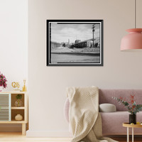 Historic Framed Print, Rocky Mountain Arsenal, Bounded by Ninety-sixth Avenue & Fifty-sixth Avenu, Commerce City, Adams County, CO - 37,  17-7/8" x 21-7/8"