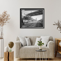 Historic Framed Print, Rocky Mountain Arsenal, Bounded by Ninety-sixth Avenue & Fifty-sixth Avenu, Commerce City, Adams County, CO - 46,  17-7/8" x 21-7/8"