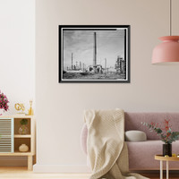 Historic Framed Print, Rocky Mountain Arsenal, Bounded by Ninety-sixth Avenue & Fifty-sixth Avenu, Commerce City, Adams County, CO - 57,  17-7/8" x 21-7/8"