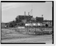 Historic Framed Print, Rocky Mountain Arsenal, Bounded by Ninety-sixth Avenue & Fifty-sixth Avenu, Commerce City, Adams County, CO - 61,  17-7/8" x 21-7/8"