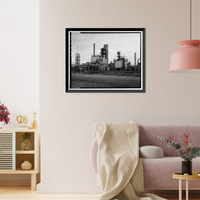 Historic Framed Print, Rocky Mountain Arsenal, Bounded by Ninety-sixth Avenue & Fifty-sixth Avenu, Commerce City, Adams County, CO - 68,  17-7/8" x 21-7/8"