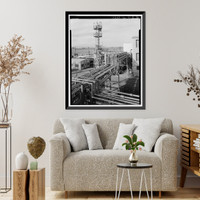 Historic Framed Print, Rocky Mountain Arsenal, Bounded by Ninety-sixth Avenue & Fifty-sixth Avenu, Commerce City, Adams County, CO - 73,  17-7/8" x 21-7/8"