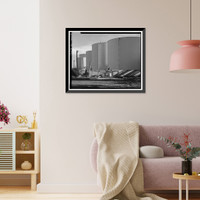 Historic Framed Print, Rocky Mountain Arsenal, Bounded by Ninety-sixth Avenue & Fifty-sixth Avenu, Commerce City, Adams County, CO - 83,  17-7/8" x 21-7/8"