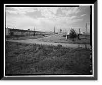 Historic Framed Print, Rocky Mountain Arsenal, Bounded by Ninety-sixth Avenue & Fifty-sixth Avenu, Commerce City, Adams County, CO - 94,  17-7/8" x 21-7/8"