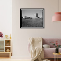 Historic Framed Print, Rocky Mountain Arsenal, Bounded by Ninety-sixth Avenue & Fifty-sixth Avenu, Commerce City, Adams County, CO - 111,  17-7/8" x 21-7/8"