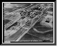 Historic Framed Print, Rocky Mountain Arsenal, Bounded by Ninety-sixth Avenue & Fifty-sixth Avenu, Commerce City, Adams County, CO - 138,  17-7/8" x 21-7/8"