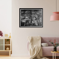 Historic Framed Print, Rocky Mountain Arsenal, Bounded by Ninety-sixth Avenue & Fifty-sixth Avenu, Commerce City, Adams County, CO - 140,  17-7/8" x 21-7/8"