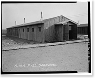 Historic Framed Print, Rocky Mountain Arsenal, Bounded by Ninety-sixth Avenue & Fifty-sixth Avenu, Commerce City, Adams County, CO - 148,  17-7/8" x 21-7/8"