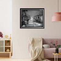 Historic Framed Print, Rocky Mountain Arsenal, Bounded by Ninety-sixth Avenue & Fifty-sixth Avenu, Commerce City, Adams County, CO - 151,  17-7/8" x 21-7/8"