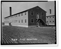 Historic Framed Print, Rocky Mountain Arsenal, Bounded by Ninety-sixth Avenue & Fifty-sixth Avenu, Commerce City, Adams County, CO - 153,  17-7/8" x 21-7/8"