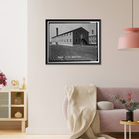 Historic Framed Print, Rocky Mountain Arsenal, Bounded by Ninety-sixth Avenue & Fifty-sixth Avenu, Commerce City, Adams County, CO - 153,  17-7/8" x 21-7/8"
