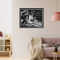 Historic Framed Print, Rocky Mountain Arsenal, Bounded by Ninety-sixth Avenue & Fifty-sixth Avenu, Commerce City, Adams County, CO - 164,  17-7/8" x 21-7/8"