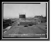Historic Framed Print, Rocky Mountain Arsenal, Bounded by Ninety-sixth Avenue & Fifty-sixth Avenu, Commerce City, Adams County, CO - 166,  17-7/8" x 21-7/8"