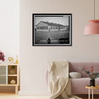 Historic Framed Print, Rocky Mountain Arsenal, Bounded by Ninety-sixth Avenue & Fifty-sixth Avenu, Commerce City, Adams County, CO - 172,  17-7/8" x 21-7/8"