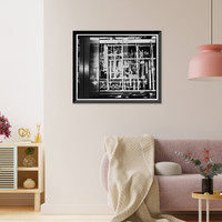 Historic Framed Print, Rocky Mountain Arsenal, Bounded by Ninety-sixth Avenue & Fifty-sixth Avenu, Commerce City, Adams County, CO - 180,  17-7/8" x 21-7/8"