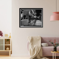 Historic Framed Print, Rocky Mountain Arsenal, Bounded by Ninety-sixth Avenue & Fifty-sixth Avenu, Commerce City, Adams County, CO - 191,  17-7/8" x 21-7/8"
