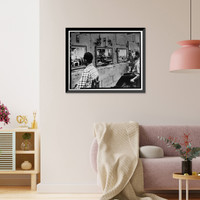 Historic Framed Print, Rocky Mountain Arsenal, Bounded by Ninety-sixth Avenue & Fifty-sixth Avenu, Commerce City, Adams County, CO - 192,  17-7/8" x 21-7/8"