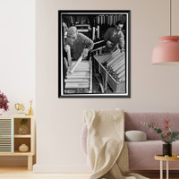 Historic Framed Print, Rocky Mountain Arsenal, Bounded by Ninety-sixth Avenue & Fifty-sixth Avenu, Commerce City, Adams County, CO - 200,  17-7/8" x 21-7/8"