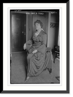 Historic Framed Print, Mrs. Jas. Reed,  17-7/8" x 21-7/8"