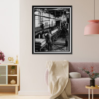 Historic Framed Print, Rocky Mountain Arsenal, Bounded by Ninety-sixth Avenue & Fifty-sixth Avenu, Commerce City, Adams County, CO - 202,  17-7/8" x 21-7/8"