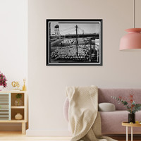 Historic Framed Print, Rocky Mountain Arsenal, Bounded by Ninety-sixth Avenue & Fifty-sixth Avenu, Commerce City, Adams County, CO - 207,  17-7/8" x 21-7/8"