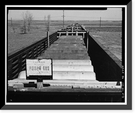 Historic Framed Print, Rocky Mountain Arsenal, Bounded by Ninety-sixth Avenue & Fifty-sixth Avenu, Commerce City, Adams County, CO - 208,  17-7/8" x 21-7/8"