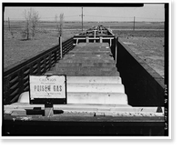 Historic Framed Print, Rocky Mountain Arsenal, Bounded by Ninety-sixth Avenue & Fifty-sixth Avenu, Commerce City, Adams County, CO - 208,  17-7/8" x 21-7/8"