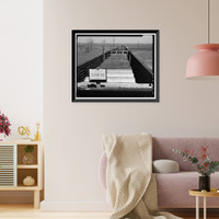 Historic Framed Print, Rocky Mountain Arsenal, Bounded by Ninety-sixth Avenue & Fifty-sixth Avenu, Commerce City, Adams County, CO - 208,  17-7/8" x 21-7/8"