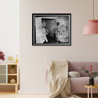 Historic Framed Print, Rocky Mountain Arsenal, Bounded by Ninety-sixth Avenue & Fifty-sixth Avenu, Commerce City, Adams County, CO - 214,  17-7/8" x 21-7/8"