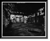 Historic Framed Print, Rocky Mountain Arsenal, Mustard Manufacturing-Filling Building, December Seventh Avenue & D Street, Commerce City, Adams County, CO - 5,  17-7/8" x 21-7/8"