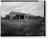 Historic Framed Print, Rocky Mountain Arsenal, Ethylene Generator-R & D Laboratory, December Seventh Avenue & D Street, Commerce City, Adams County, CO - 2,  17-7/8" x 21-7/8"