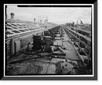 Historic Framed Print, Rocky Mountain Arsenal, Ethylene Generator-R & D Laboratory, December Seventh Avenue & D Street, Commerce City, Adams County, CO - 6,  17-7/8" x 21-7/8"