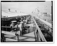Historic Framed Print, Rocky Mountain Arsenal, Ethylene Generator-R & D Laboratory, December Seventh Avenue & D Street, Commerce City, Adams County, CO - 7,  17-7/8" x 21-7/8"