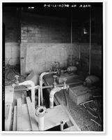 Historic Framed Print, Rocky Mountain Arsenal, Ethylene Generator-R & D Laboratory, December Seventh Avenue & D Street, Commerce City, Adams County, CO - 9,  17-7/8" x 21-7/8"