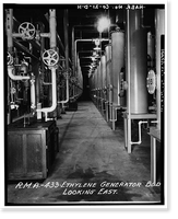 Historic Framed Print, Rocky Mountain Arsenal, Ethylene Generator-R & D Laboratory, December Seventh Avenue & D Street, Commerce City, Adams County, CO - 11,  17-7/8" x 21-7/8"
