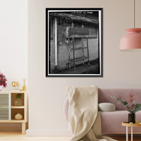 Historic Framed Print, Rocky Mountain Arsenal, Goop Mixing & Filling Tank, December Seventh Avenue & D Street, Commerce City, Adams County, CO,  17-7/8" x 21-7/8"
